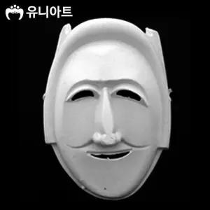 유니아트 종이탈 반가면 (4개입) (08.각시탈)