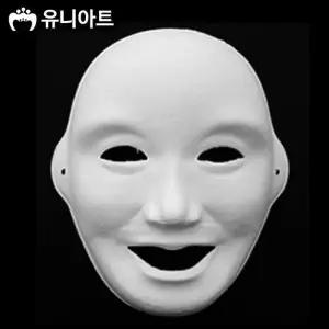 유니아트 종이탈 반가면 (5개입) (01.행복탈)