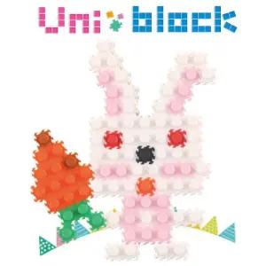 유니블럭 3000 동물 만들기 토끼 (UB003)