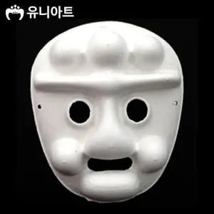 유니아트 종이탈 반가면 (4개입) (10.봉산탈)