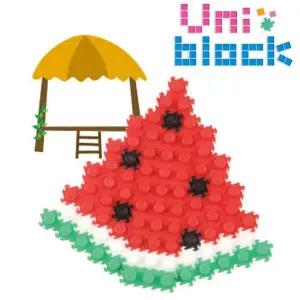 유니블럭 3000 음식 만들기 수박 (UB009)