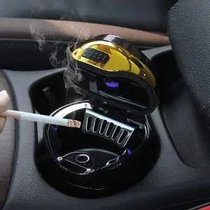 차량용 K0V9N9N8 대용량 밀봉 냄새차단 재떨이 재털이 B42골드