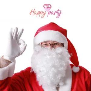 해피파티 이벤트 크리스마스 산타 수염