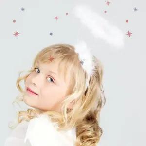 해피파티 이벤트 헤어밴드 천사 링 머리띠 (코스튬 소품) 연극 학예회