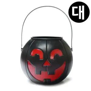 해피파티 할로윈 호박 바구니 검정 (대)