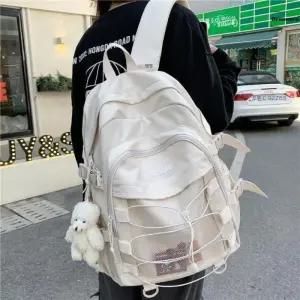 가방 남여공용 학교 데일리 중학생 캐주얼 고등학생 백팩 노트북 책가방