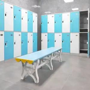 사우나 대기실 카페 목욕탕 탈의실긴의자 탈의실 긴의자 헬스장 락커룸 실내