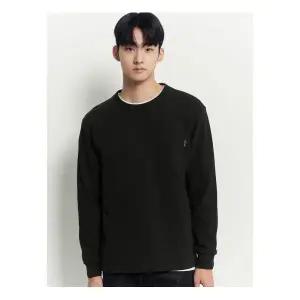 빈폴 정가 139,000원 헤리티지 긴소매 라운드 티셔츠 블랙 BC5941C625 1213770