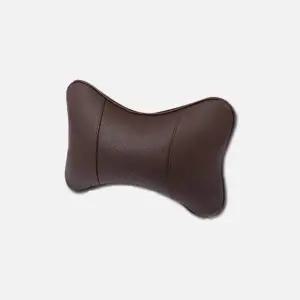 차량용 L1O3J9H6 양면 인조가죽 목베개 1개