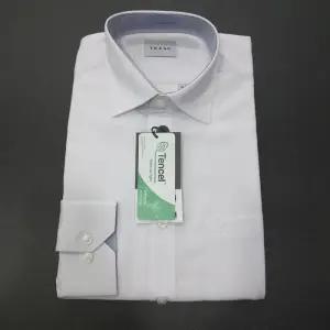 [예작]구김없고 다림질NO 신축성 좋은 모달스판셔츠 일반핏 카라소매배색YJ2FBR103WH
