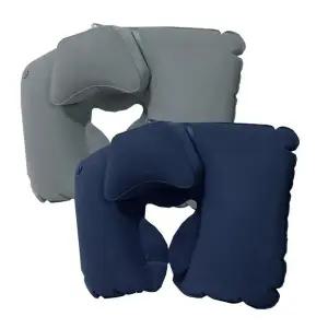 에어풍선 E6F9F0P1 이중 목베개 휴대용 쿠션 배게 헤드 목받침