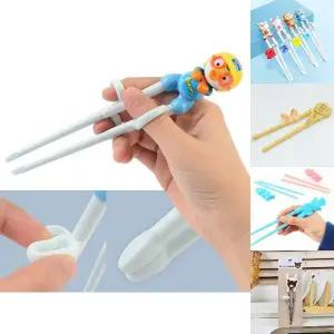 뽀로로 에디슨 젓가락 1단계 오른손 유아 교정 젓가락 젖가락 유아용 아이용 어린이용 아기용 아기 연습용