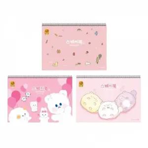 130g B 초등스케치북 5권 10매 미술준비물 스케치 화 초등미술 학생미술