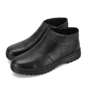 빌리버스 남자 가죽 기모 숏부츠두 BM390 남성신발 남자신발 부츠 겨울부츠