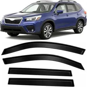 2019-2024 스바루 포레스터 레인 가드용 테이프 온 사이드 윈도우 바이저 디플렉터 SK 프리미엄 스포츠