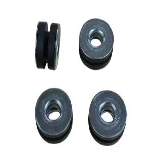 4 PCS 5/16 8MM 캡티브 절연 마운트/진동 댐퍼 EPDM 아연 도금 강철