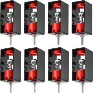 AMGSH 천장 진동 감쇠 마운트 8팩 스프링 차단기 걸이 110Lb 용량 1.2인치 처짐 A/C 에어 핸들러 홈 시어터