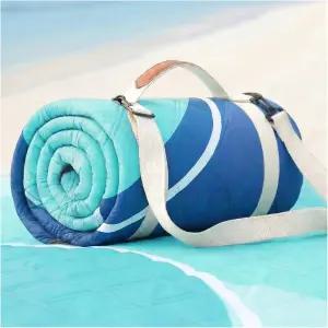 방수 비치 담요 피크닉 야외 캠핑 매트 오버사이즈 대형 접이식 샌드프루프 모래 프리 저항성 빅 XL