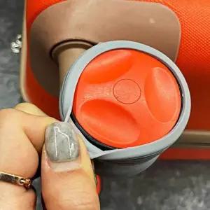 실리콘 캐리어 바퀴 커버 그레이 덮개 바퀴 바퀴슈즈 캐리어