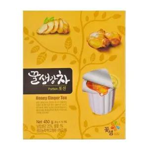 꿀생강차 A2Q0N7Z0 30gX15T 꽃샘식품