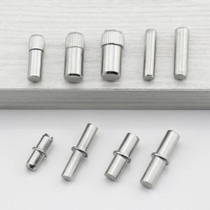 지지대 아연 합금 니켈 도금 옷장 파티션 패널 거치대 가구 하드웨어  이동식 레이어 보드  10 피스