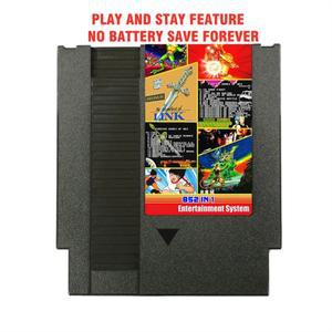 NES 비디오 게임 콘솔 용 업그레이드 칩 카트리지 PAL/NTSC 지원 1 카드의 72 핀 852 저장