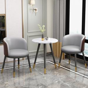 부부 티 테이블 세트 간편한 티테이블의자 베란다 테이블의자