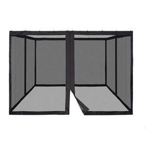 야외 정자 모기장 텐트형 파고라 4문 간편 마당용 설치