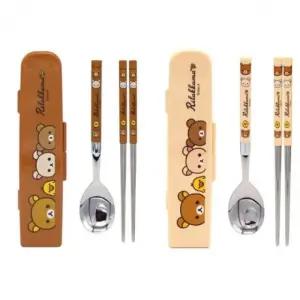 슬림 케이스 캐릭터 랜덤발송 수저통 휴대용 식기 수저 굿즈 도시락용