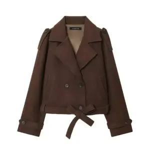 여친 점퍼 넥 아이템 정장 스트링 정장자켓 가을겨울 트렌디 코트 긴팔 HT4