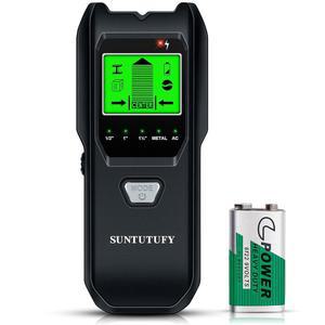 스터드 파인더 벽 스캐너 목재 및 AC 금속 와이어 블랙 의 감지 프로스팅드 중앙