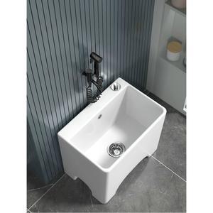 세라믹 대걸레개수대 발닦는세면대 세정대 세면대 세족대