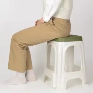 간이 화장대 의자 예쁜 튼튼하고 보조 스툴 1인용 의자