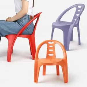 소대 낮은 등받이의자 튼튼한 2P세트 다용도의자