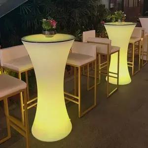 야외 LED 테이블 술집 호텔 조명 상품 파티 업소용