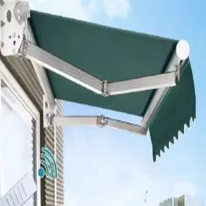 어닝 천막 업소용 벽 확장 차양막 1.5m 5m 테라스 매장 카페 캐노피 접이식