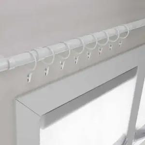 일반형 커튼 집게링 내경 25x20p 커튼설치 압축봉고리