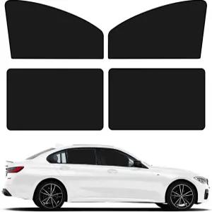 SLIMI 4 PCS 카 사이드 윈도우 선쉐이드 100 차단 조명 자외선 및 단열 프라이버시 보호 유니버설 인테리어