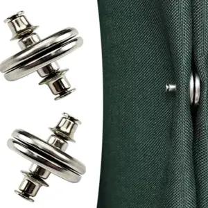 커튼 가구 인테리어 부자재 마그네틱 자석 고정 집게 스냅 단추 클립 틈새막이