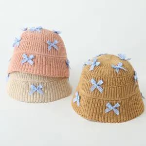 준캡 유아 아동 어린이 체크쁘띠리본 밀짚벙거지 돌돌이 봄 여름 가을 자외선차단 챙모자 귀여운모자