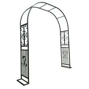 포도나무 넝쿨지지대 장미아치 펜스 테라스 철제 정원