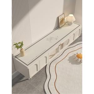 선반 덮개 모던 심플 거실장 보호 인테리어 소품 스크래치 먼지 커버 패브릭