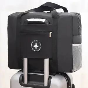 심플 출장 여행용 기내용 캐리어 보조 가방 보스턴백