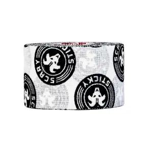 무서운 끈적끈적한 프리미엄 운동 테이프 초끈적한 엄지손가락 손가락 및 손목 역도 후크 그립 크로스 면