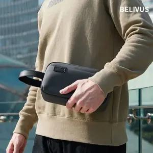 빌리버스 남자 파우치 BSZ523 손가방 스트랩 보조가방