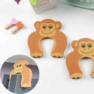 학교 어린이집 안전 유치원 문 도어스토퍼 원숭이1P