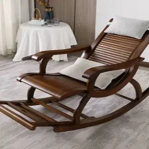 흔들의자 스윙체어 편한 등받이 안락 우드 실내