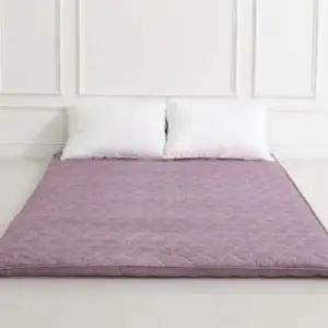 이불 J리빙 접이식 3단매트리스 민무늬 싱글 핑크