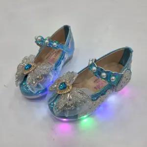 [쁘띠앙팡]모다구리)탈렌트키즈  TS신디LED구두 GN