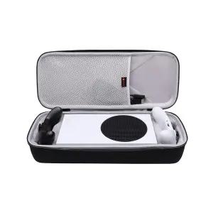 Xbox Series S 게임 콘솔용 XANAD 하드 스토리지 케이스 무선 컨트롤러 및 액세서리용 여행용 보관 가방